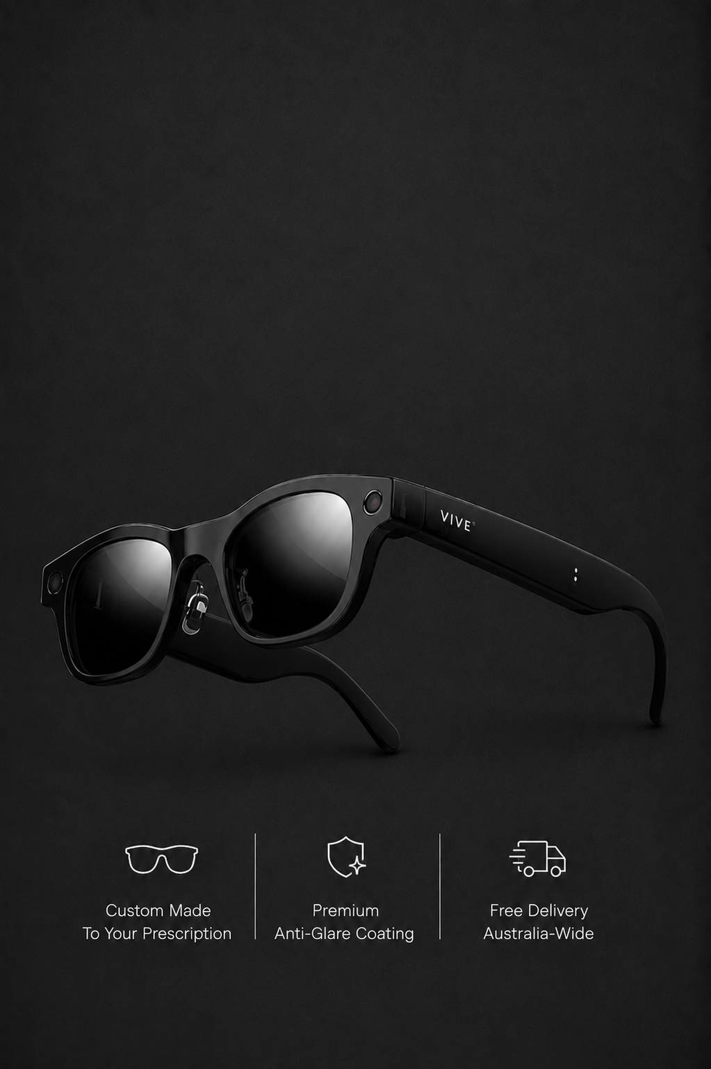 Prescription Lenses for HTC Vive Eagle AI Glasses